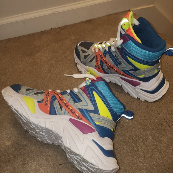 New Fila ELECTROVE 2 High Woman's Size 9.5 sneakers - Picture 3 of 6